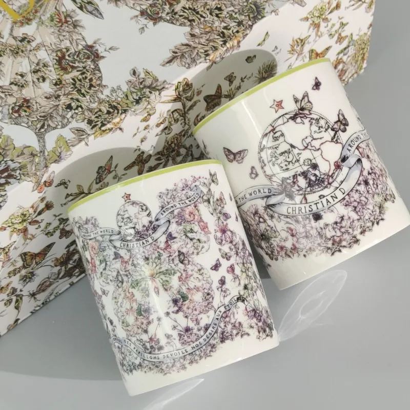 Coffee Tea With Milk - European Light Luxury Coffee Cup Saucer