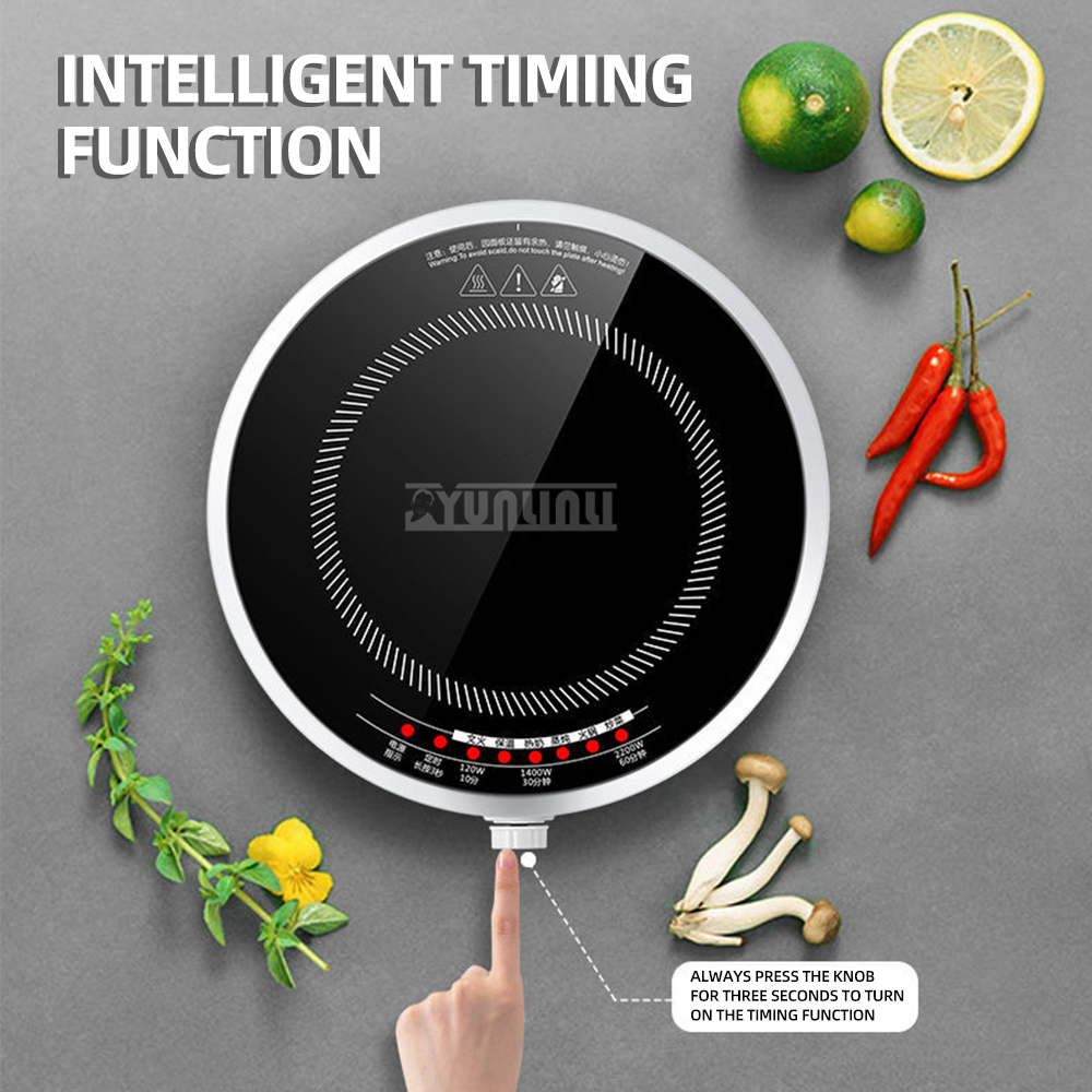 Round Smart Induction Cooker H - Moka Pot Stove recension och pris