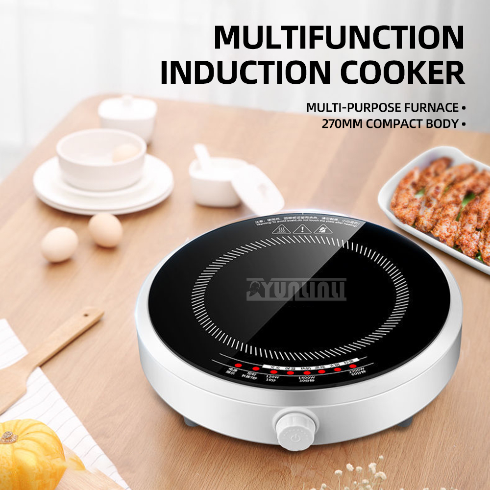 Round Smart Induction Cooker H - Moka Pot Stove recension och pris