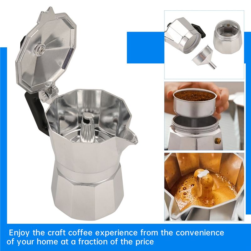 A92P Moka Pot Italian Coffee M - Moka Pot Stove recension och pris