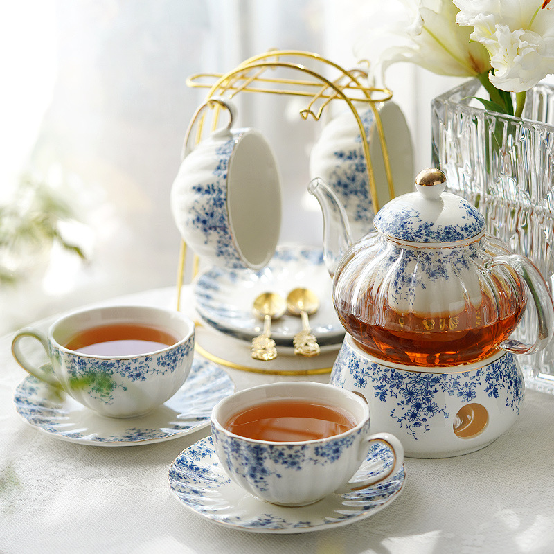 English-style Afternoon Tea Se - Coffee Tea And Sugar Set recension och pris