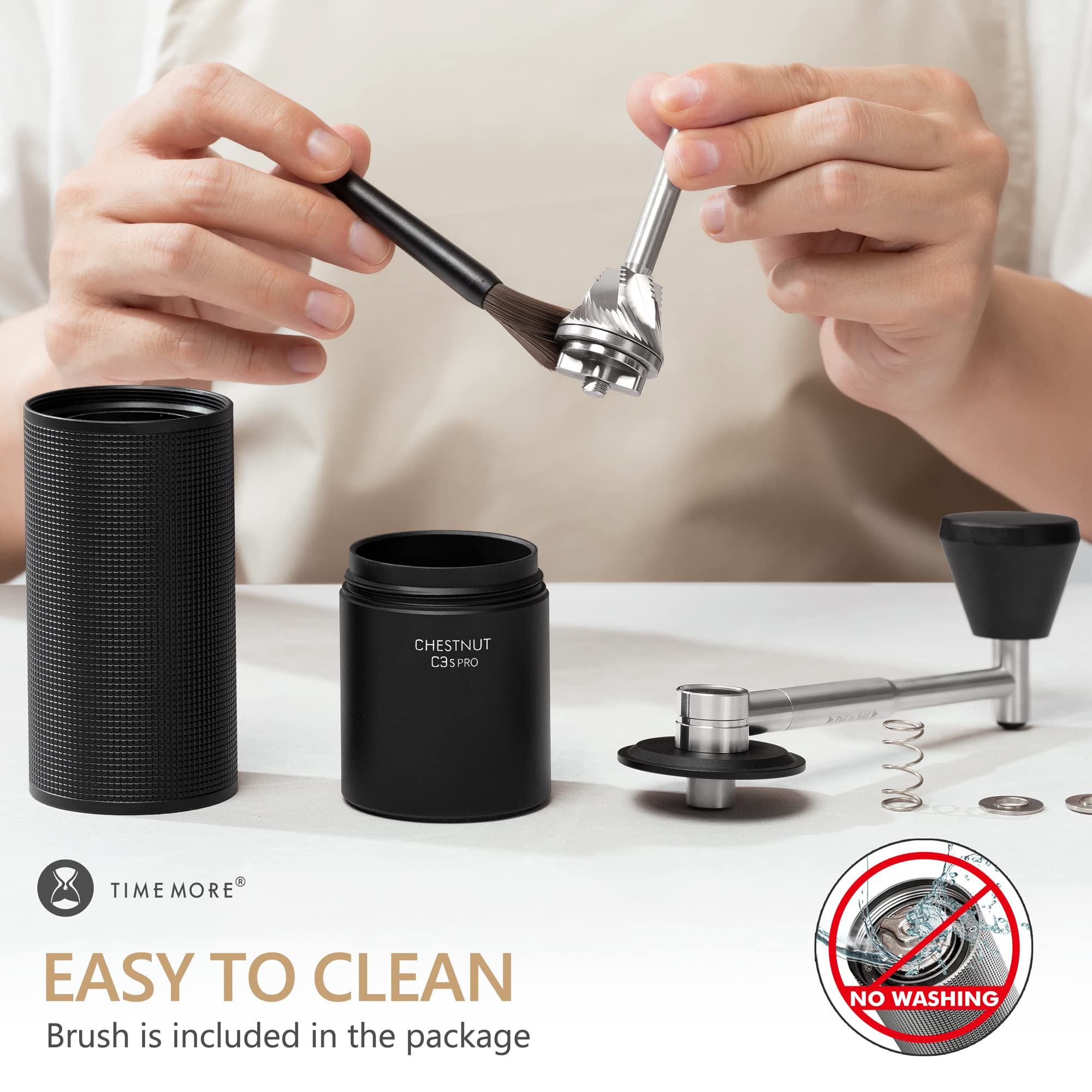 TIMEMORE Chestnut C3S Pro / C3 - Burr Hand Grinder recension och pris