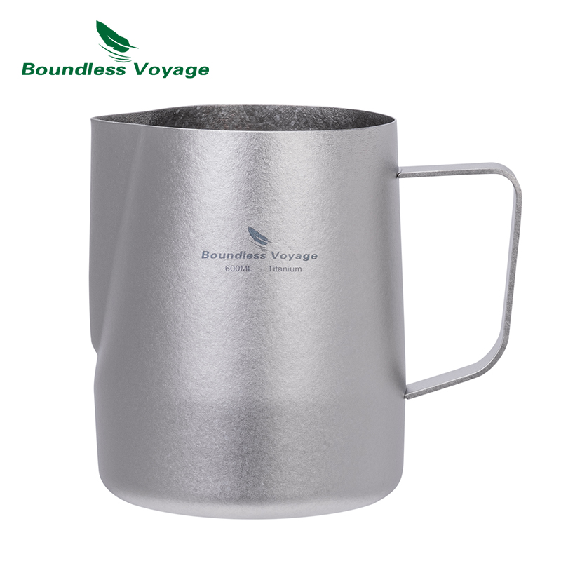 Boundless Voyage Titanium Milk - Barista Milk Jug recension och pris