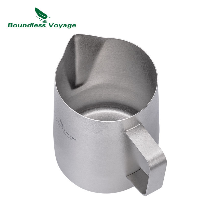 Boundless Voyage Titanium Milk - Barista Milk Jug recension och pris