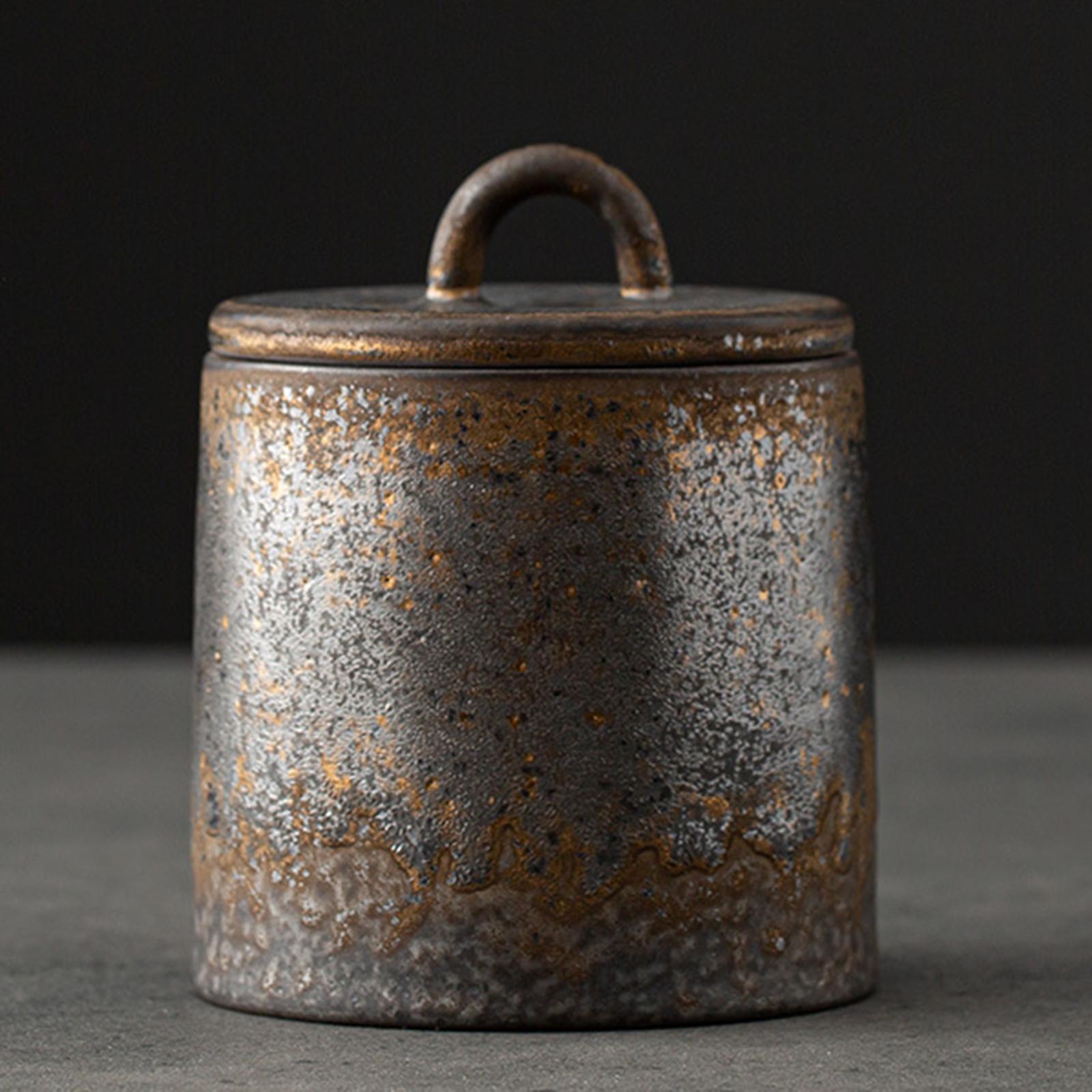 Ceramic Tea Canister with Airt - Coffee Tea Sugar recension och pris