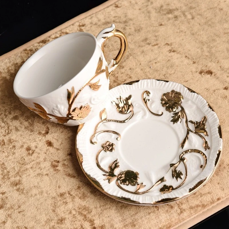 Villari Style Raised Relief Go - Coffee Tea Sugar recension och pris