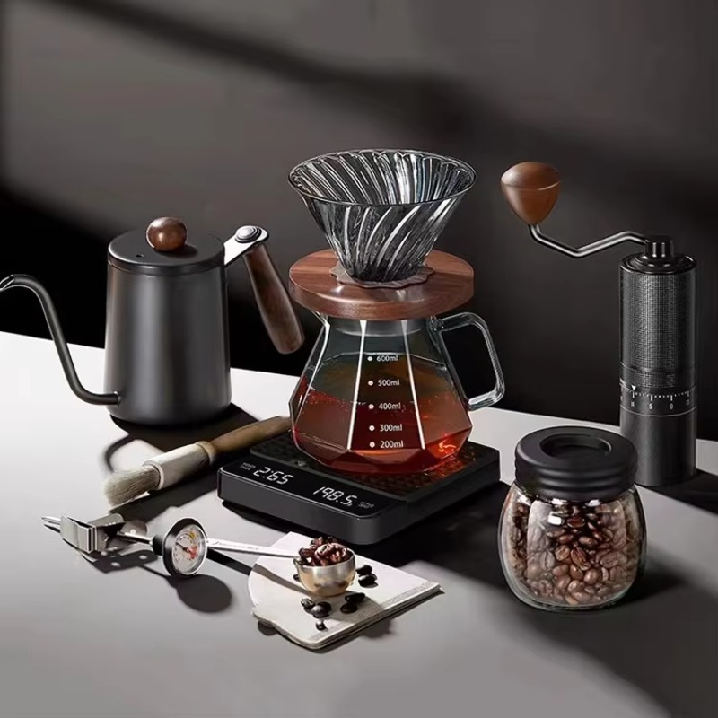 10pcs Travel Coffee Set Manual - Coffee Tea And Sugar Set recension och pris