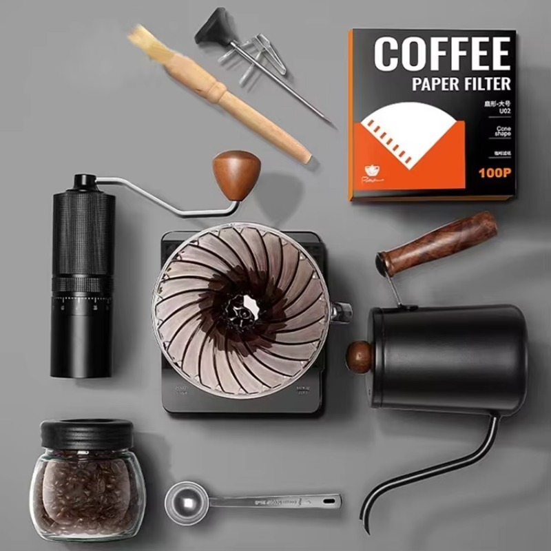 10pcs Travel Coffee Set Manual - Coffee Tea And Sugar Set recension och pris