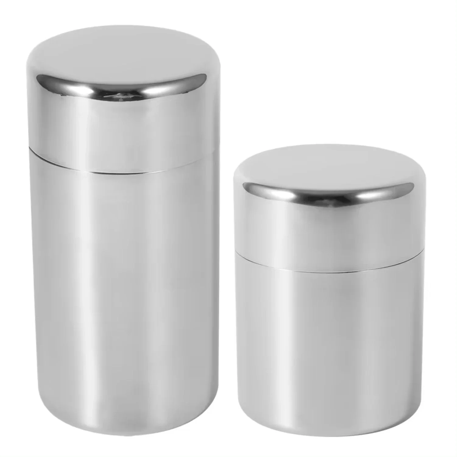 Stainless Steel Tea Leaf Tins  - Coffee Tea And Sugar Set recension och pris